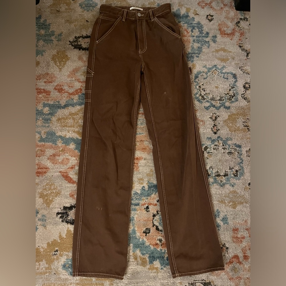 Brown Pac Sun cargos, size: 24